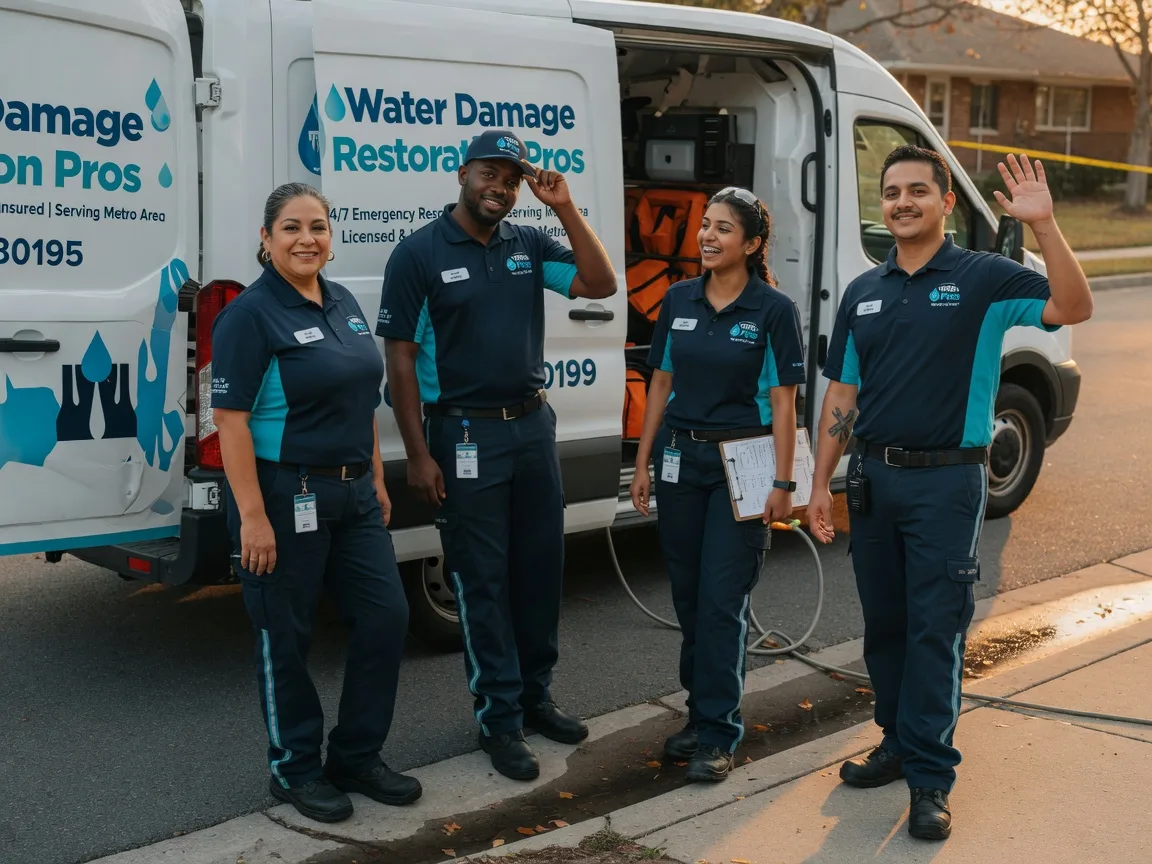 Water Damage Restoration company in Lefor, ND