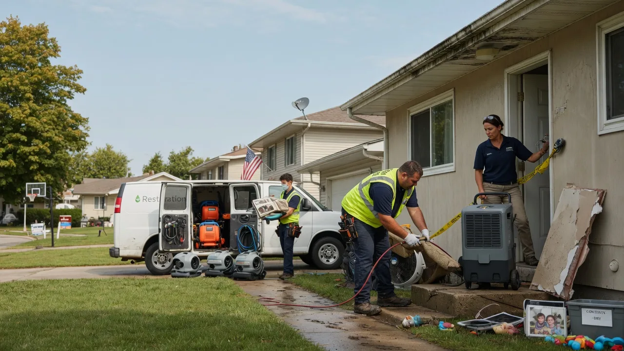 Water Damage Restoration in Lefor, ND near me